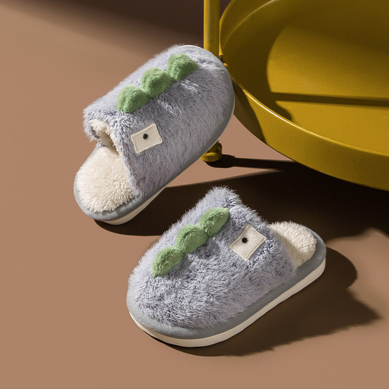 Kids Toddler Girls Boy Fashion Winter Non-Slip Warm Home Slippers