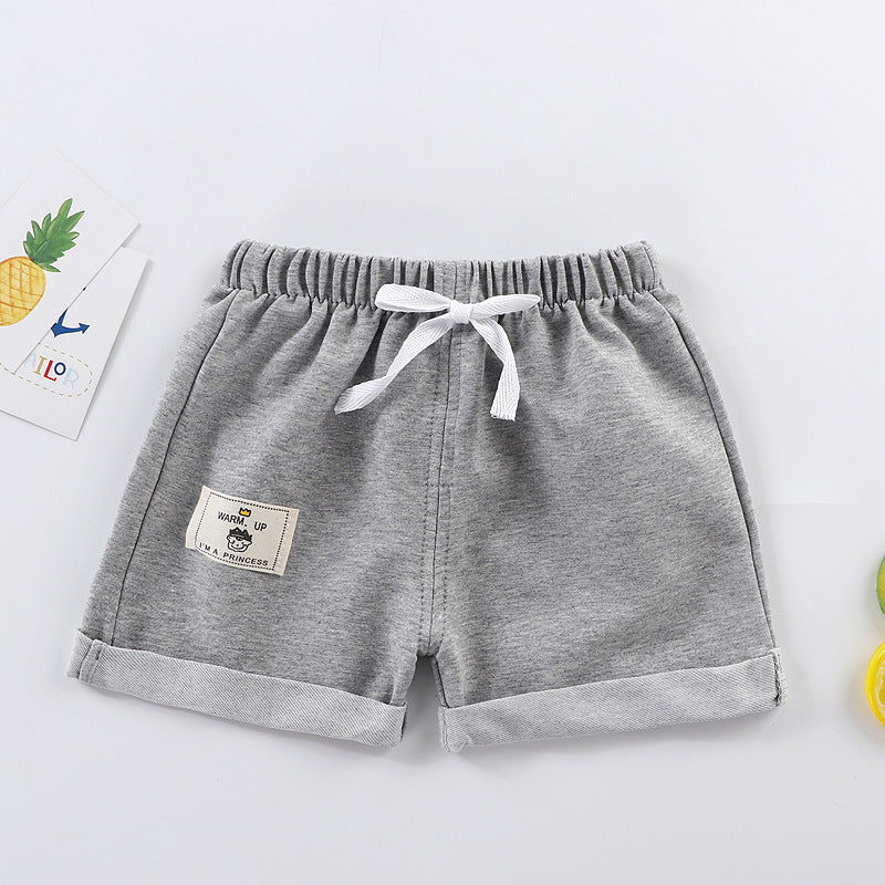 Kids Casual Elastic Summer Outer Wear Thin Shorts