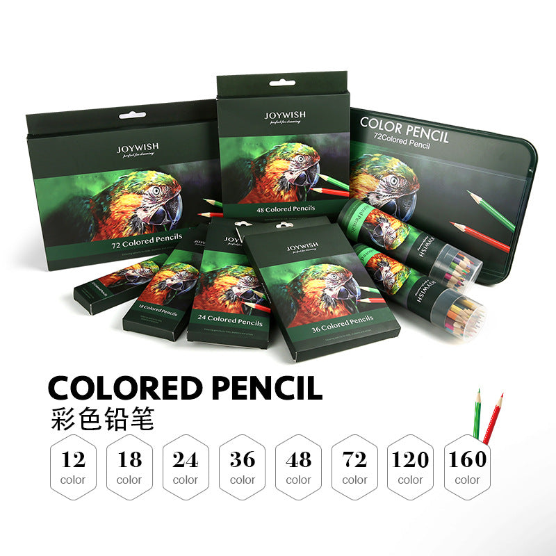24colors Oily Colored Lead Water-Soluble Painting Color Pencil Art Supply