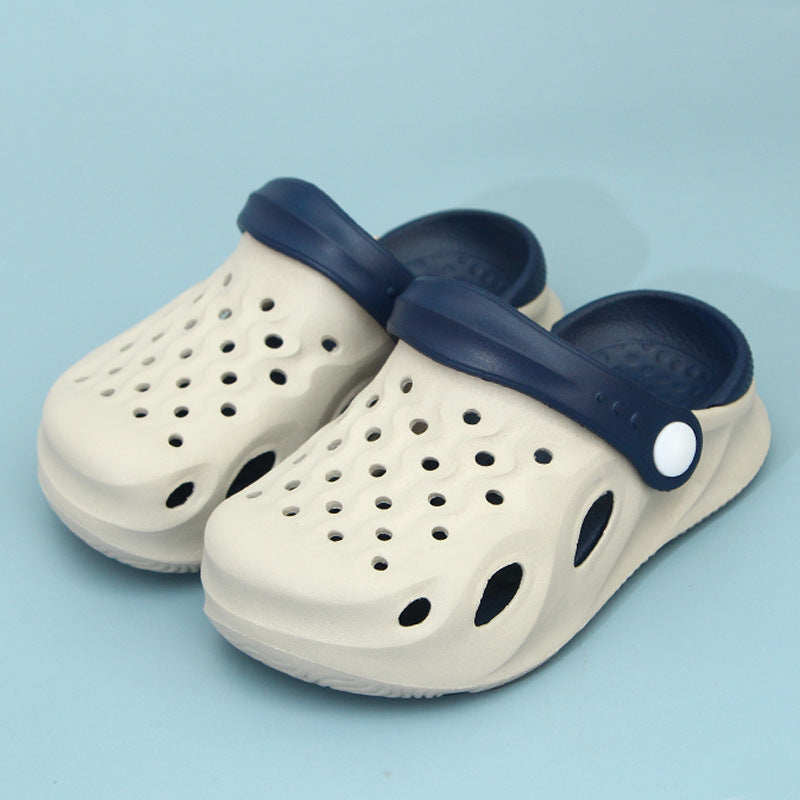 Children Kids Baby Fashion Girls Boys Hole Indoor Beach Slippers Shoes