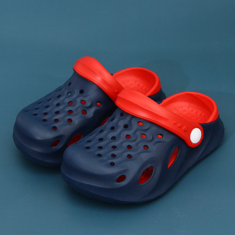 Children Kids Baby Fashion Girls Boys Hole Indoor Beach Slippers Shoes