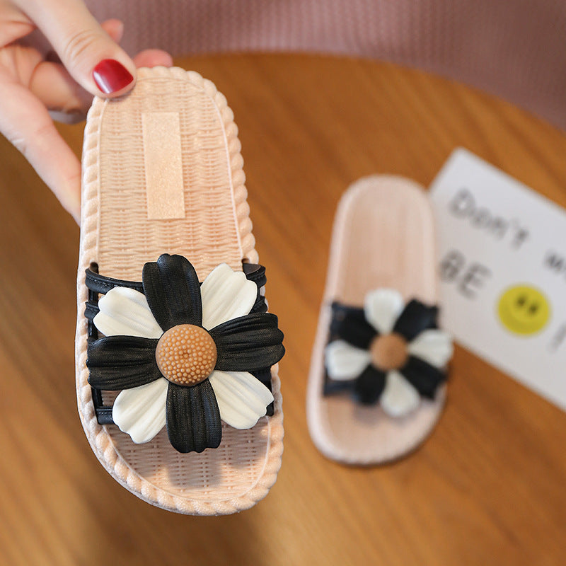 Kids Fashion Cute Non-Slip Soft Bottom Slippers