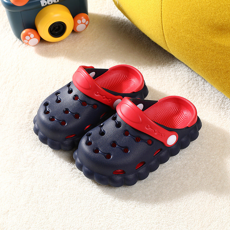 Children Kids Baby Fashion Girls Boys Hole Indoor Beach Slippers Shoes