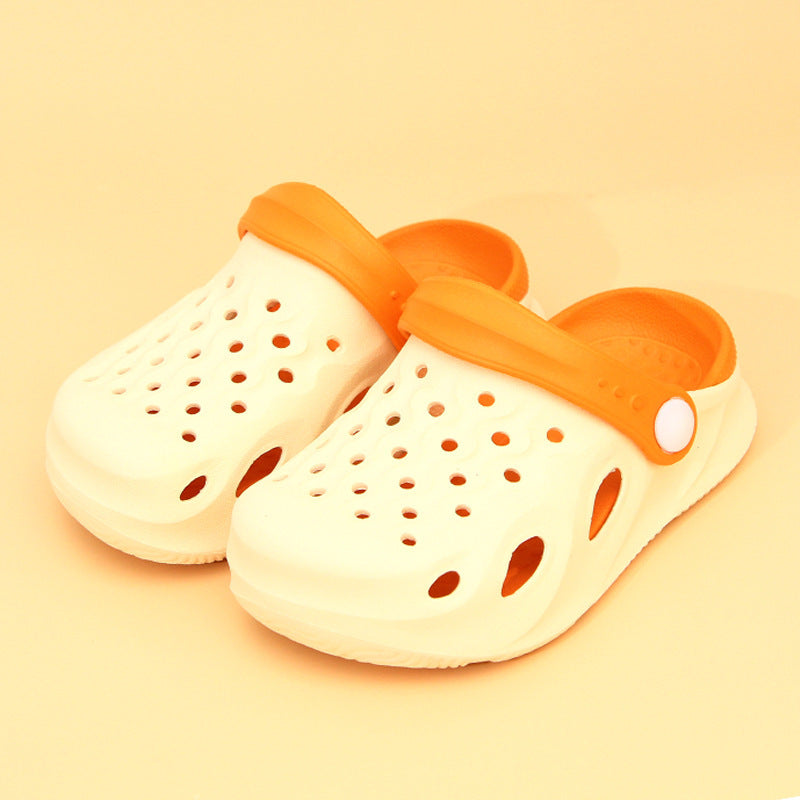 Children Kids Baby Fashion Girls Boys Hole Indoor Beach Slippers Shoes