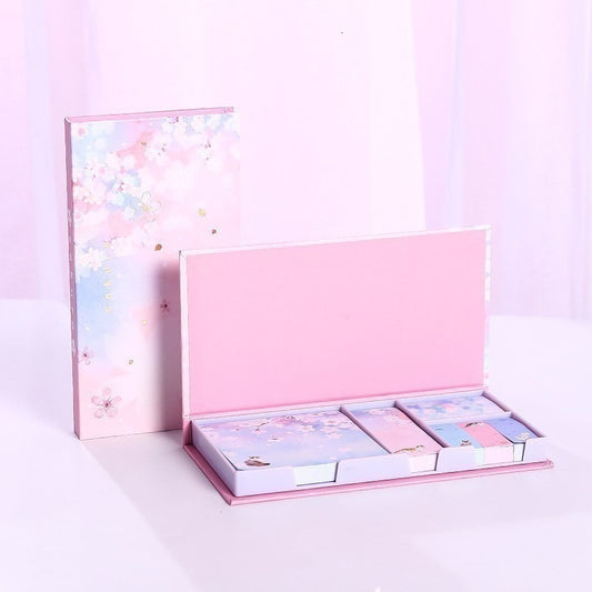 6pcs/set Creative Lovely Flower Memo Pad Set