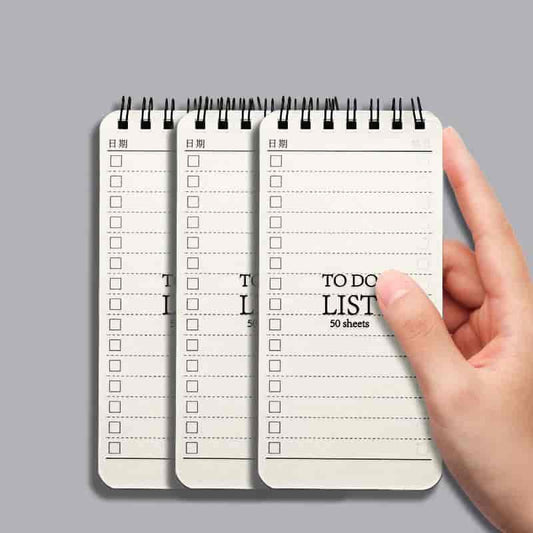 3pcs/set Portable Tearable Small Notebook