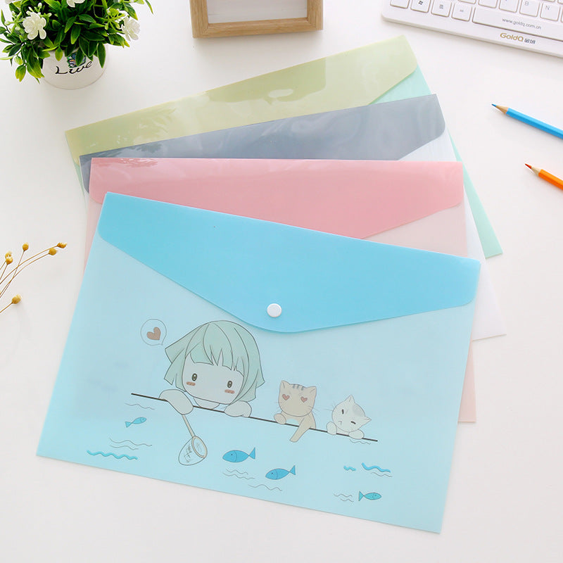 Cute Cartoon Animals Pattern Stationery Bag