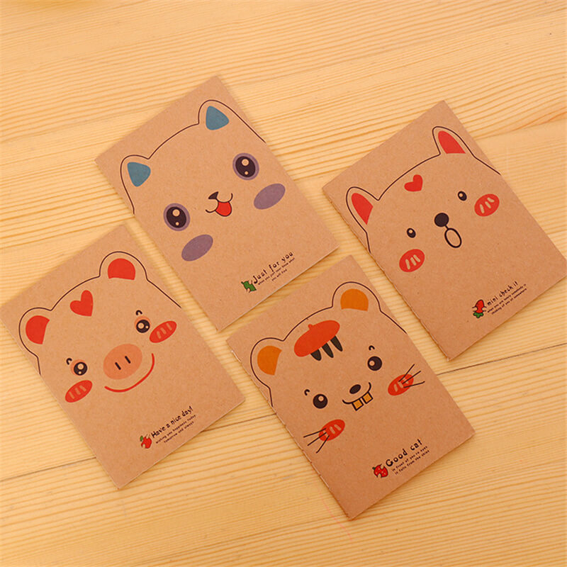 64K Brown Paper Cover Mini Notepad