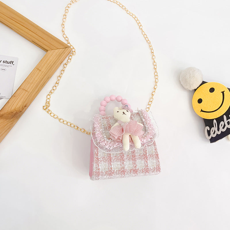 Kids Unisex Casual Cute Cartoon Crossbody Handle Bag