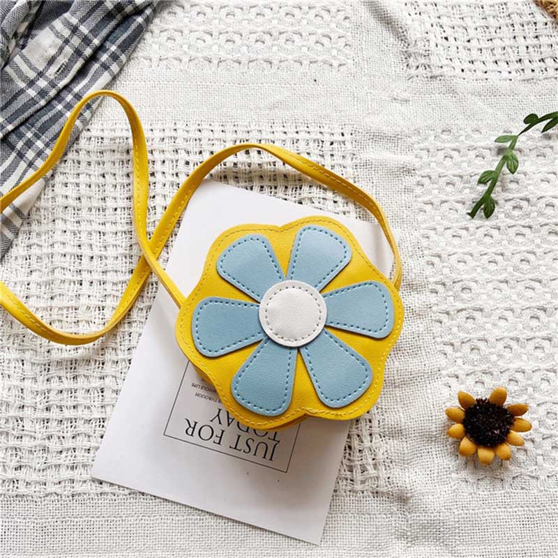 Kids Cute Petal Crossbody Bag
