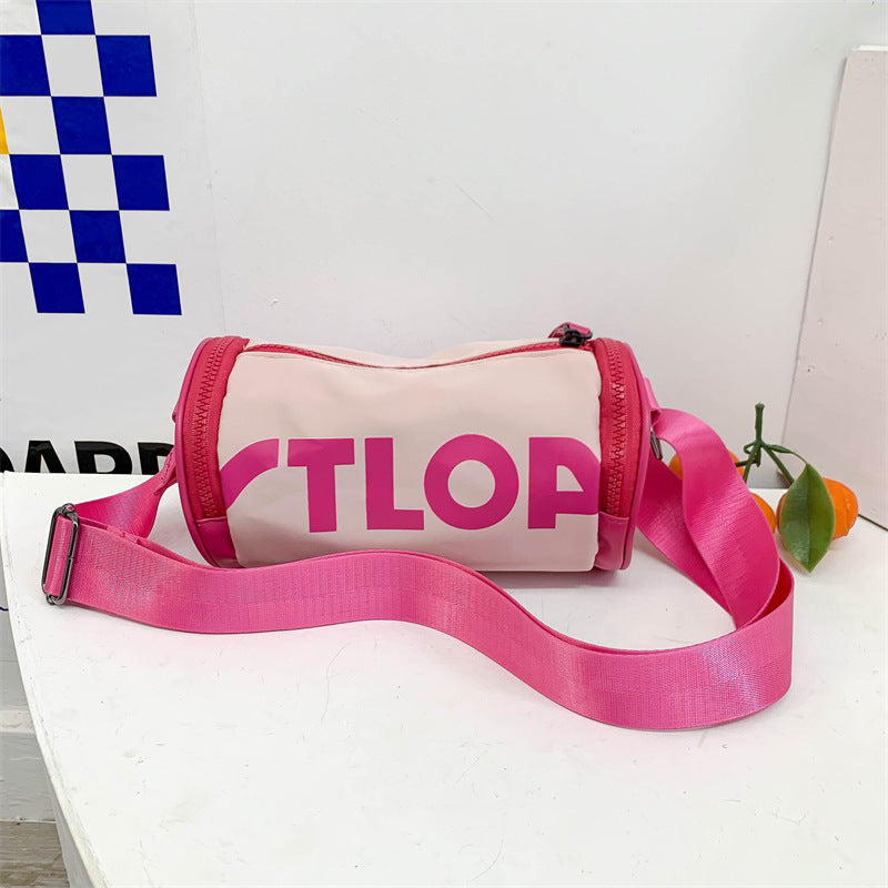 Kids Unisex Casual Cute Alphabet Crossbody Bag