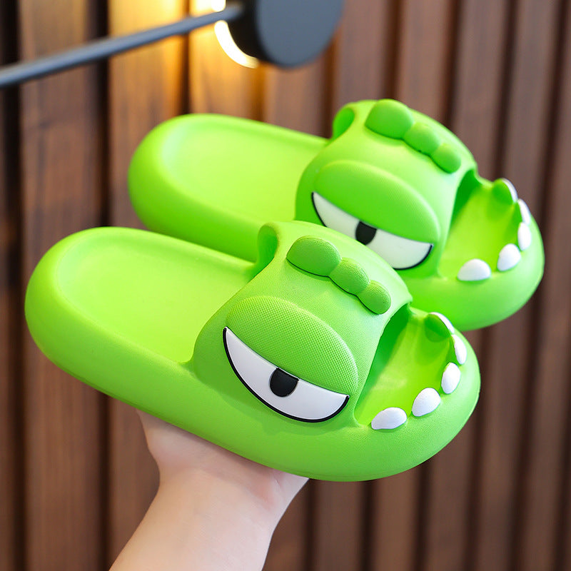 Kids Unisex Casual Cute Cartoon Thick-Soled House Slippers