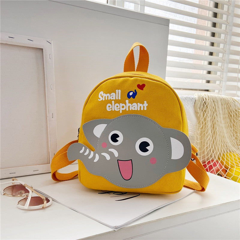 Kids Unisex Cute Cartoon Canvas School Bags