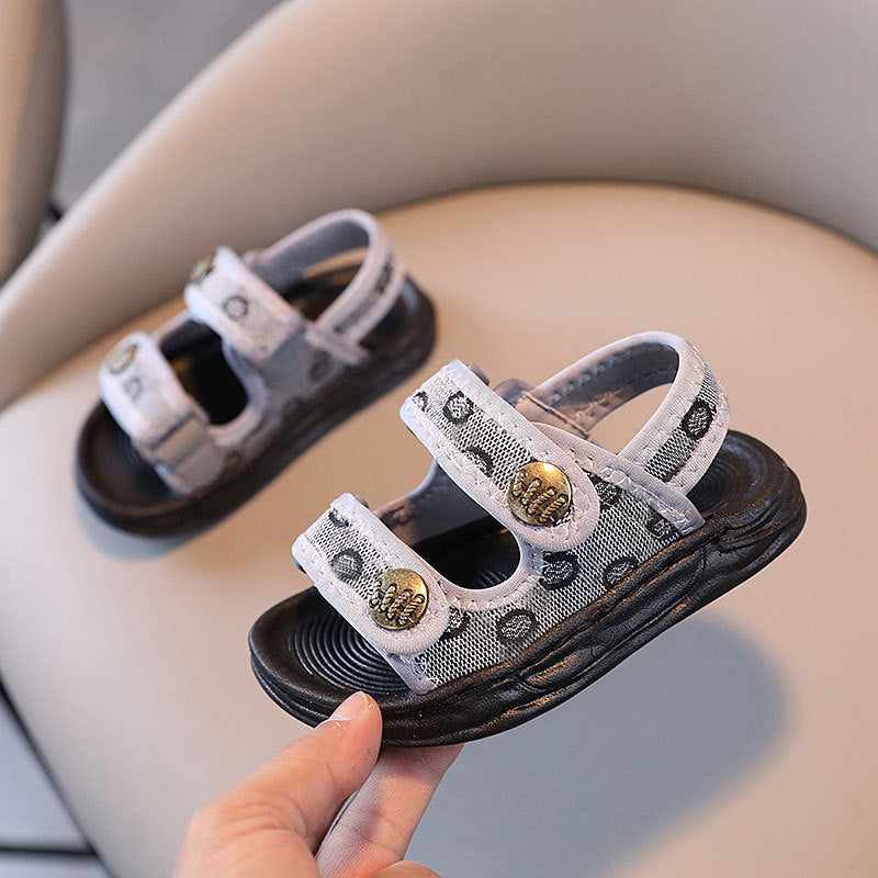 Kids Boys Summer Casual Velcro Sandals