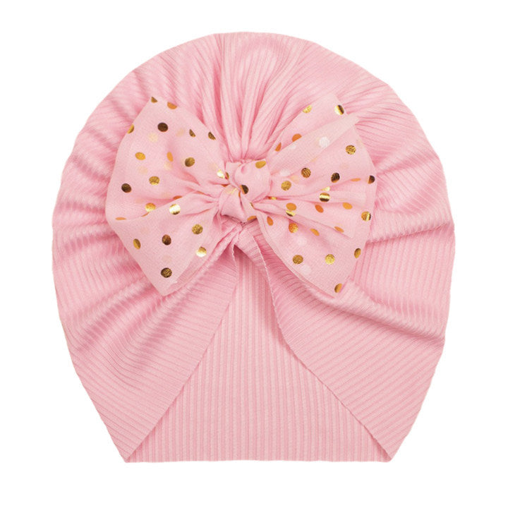 Newborn Cute Bow Turban Cap