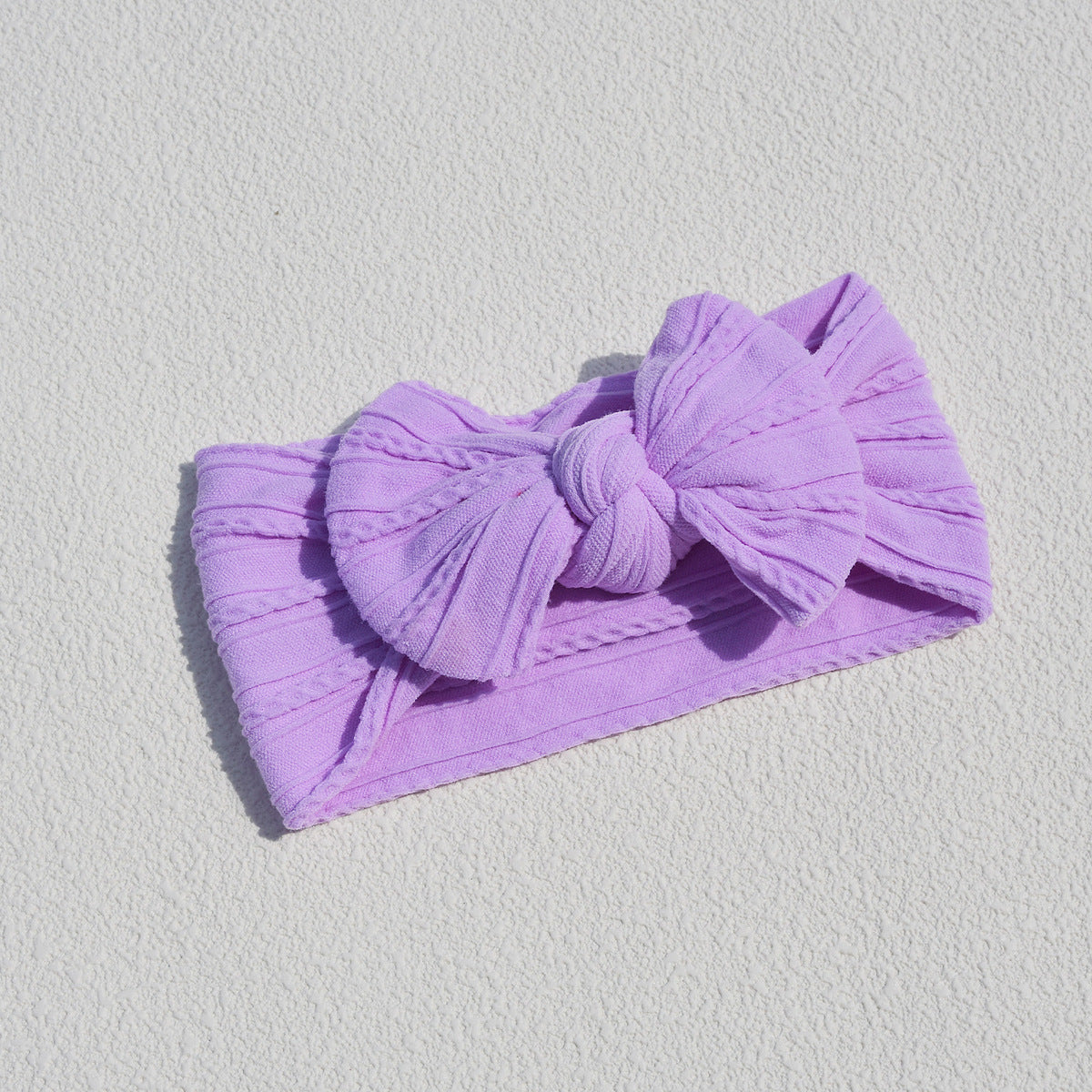 Baby Cute Solid Color Bow Hair Band