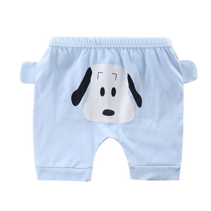 Toddlers Newborn Baby Fashion Girls Boys Casual Basic Print Loose Shorts