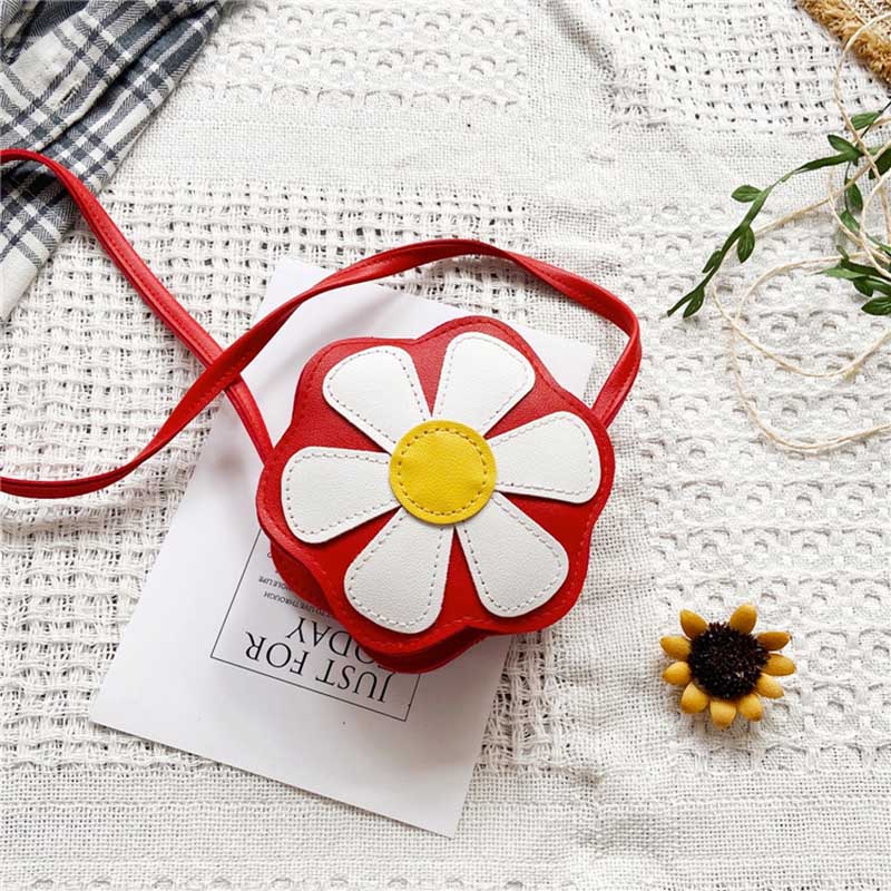 Kids Cute Petal Crossbody Bag