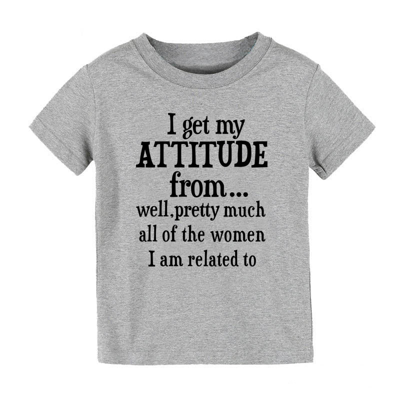 Children Kids Toddlers Girls Boys Short Sleeve T-Shirt