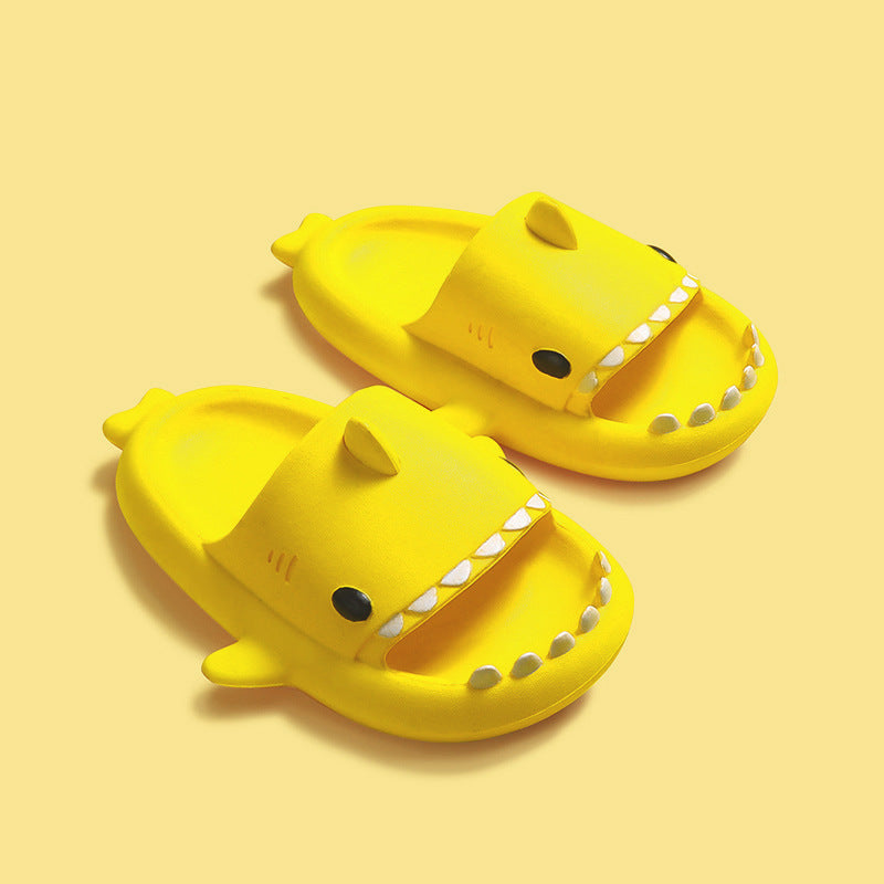 Kids Fashion Three-Dimensional Shark Non-Slip Soft Bottom Slippers