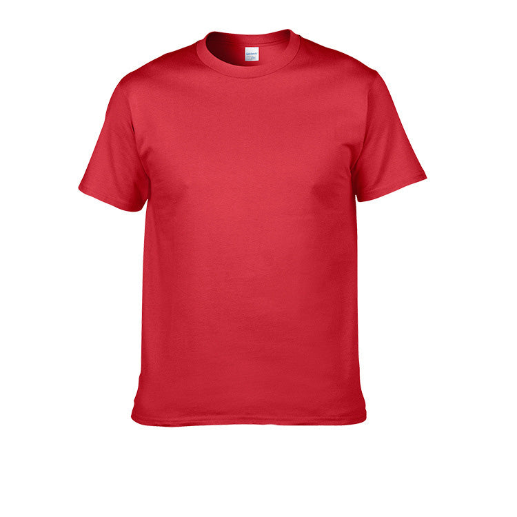 Kids Fashion Casual Solid Color Round Neck Short Sleeve T-Shirt