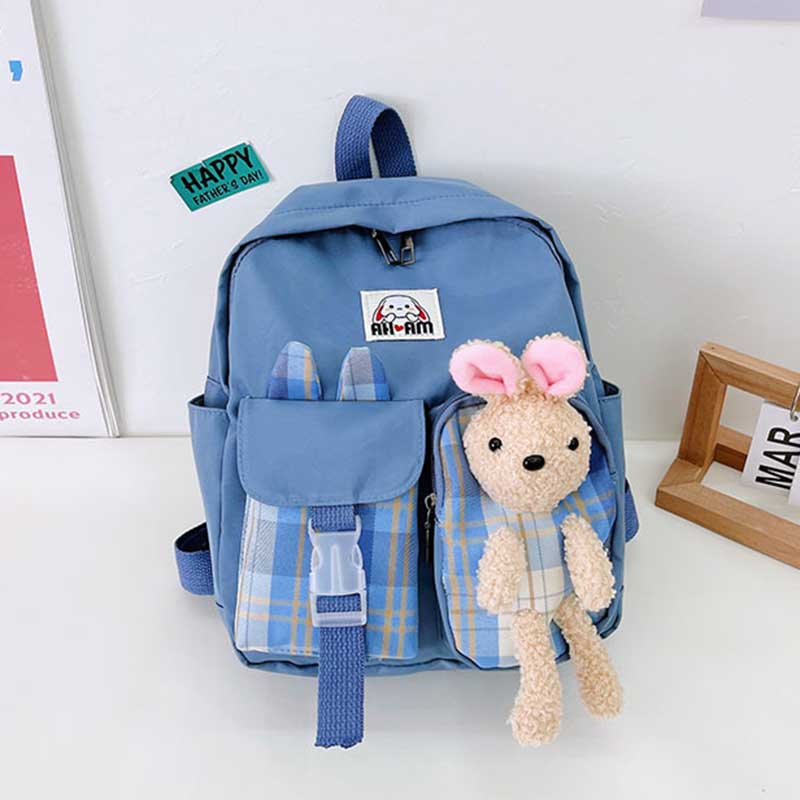 Kids Unisex Cute Cartoon Canvas School Bags