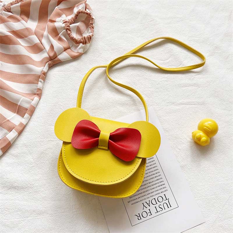 Kids Cute Bow Crossbody Bag