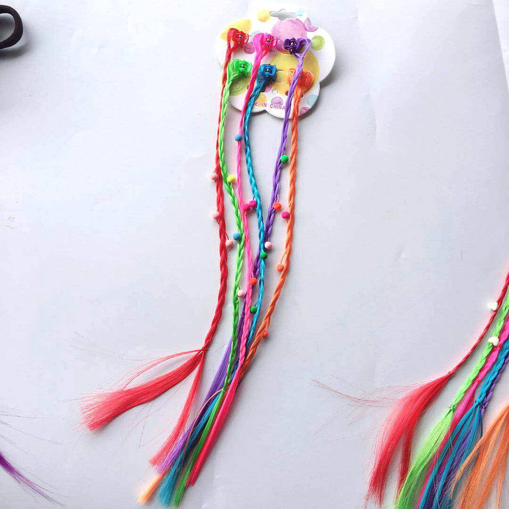 6Pcs/Set Women Girls Hair Clip Claw Wig Ponytail Hair Accessories