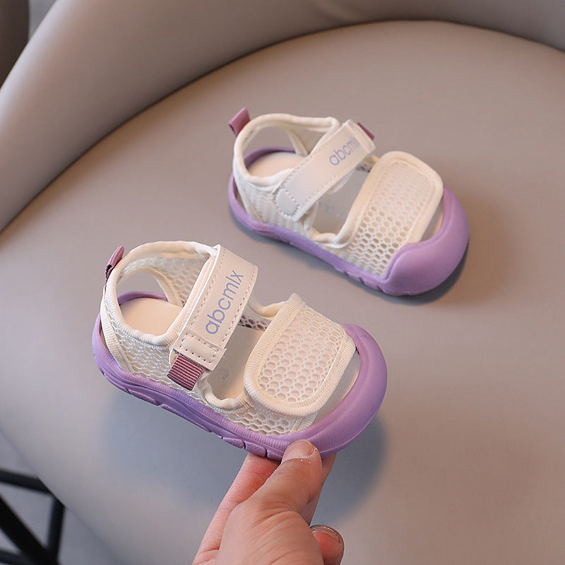 Kids Unisex Summer Casual Velcro Mesh Sandals