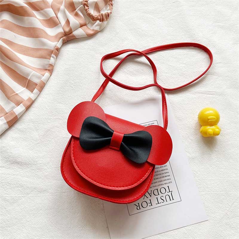 Kids Cute Bow Crossbody Bag