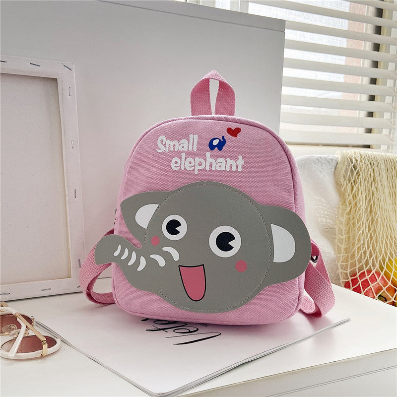Kids Unisex Cute Cartoon Canvas School Bags