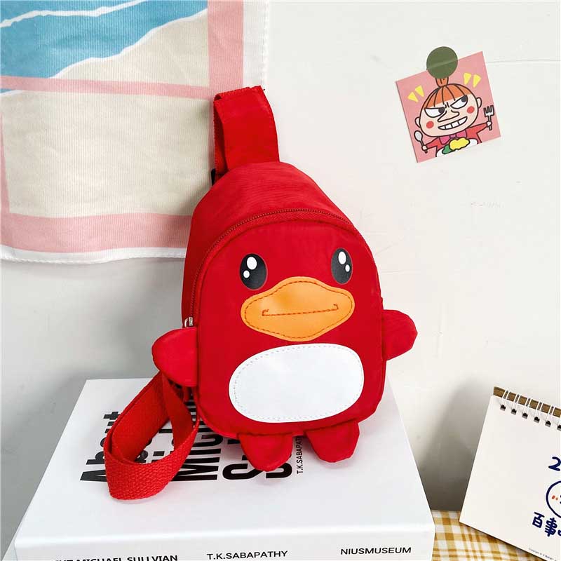 Kids Unisex Cute Cartoon Nylon Chest Bag