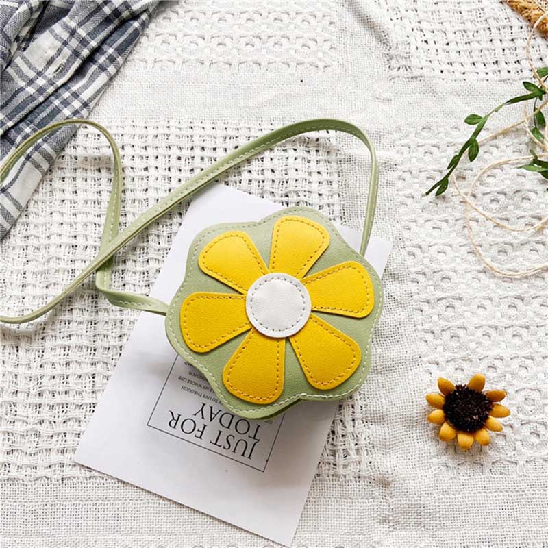 Kids Cute Petal Crossbody Bag