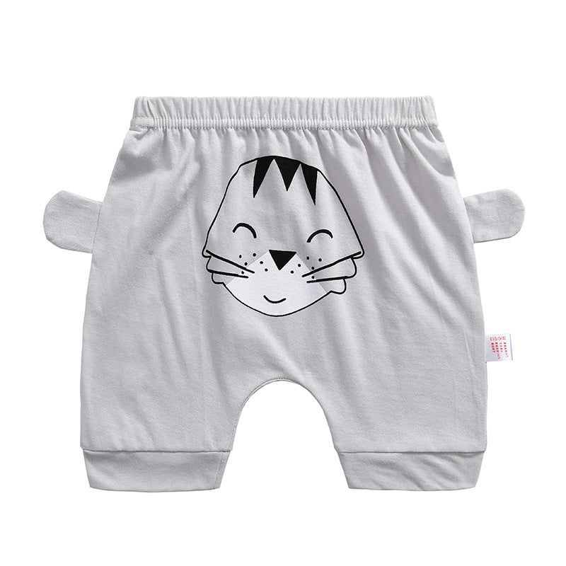 Toddlers Newborn Baby Fashion Girls Boys Casual Basic Print Loose Shorts