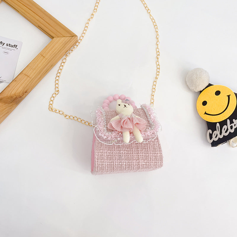 Kids Unisex Casual Cute Cartoon Crossbody Handle Bag