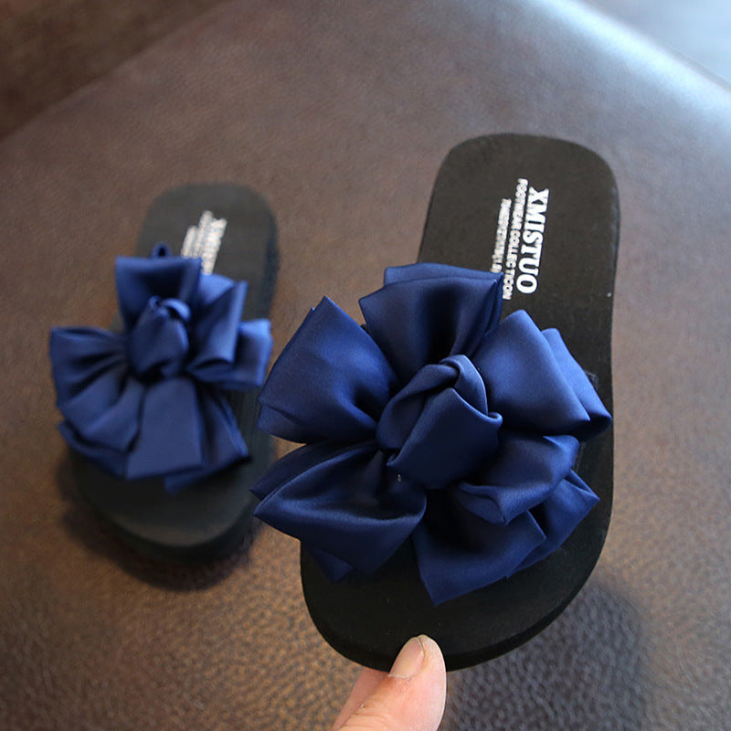 Children Kids Baby Fashion Girls Fashion Floral Slippers Beach Shoes