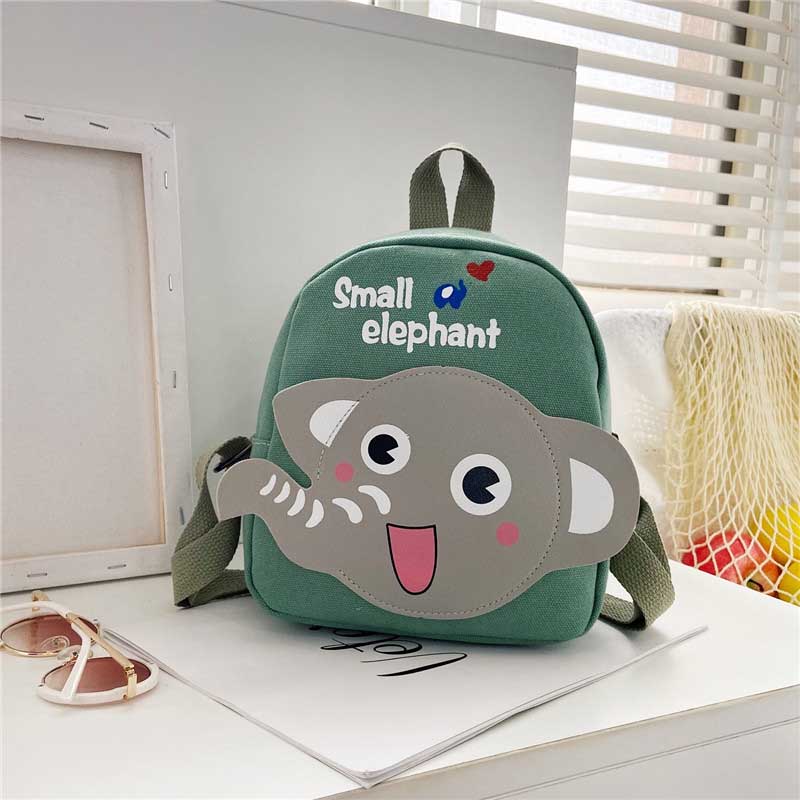 Kids Unisex Cute Cartoon Canvas School Bags