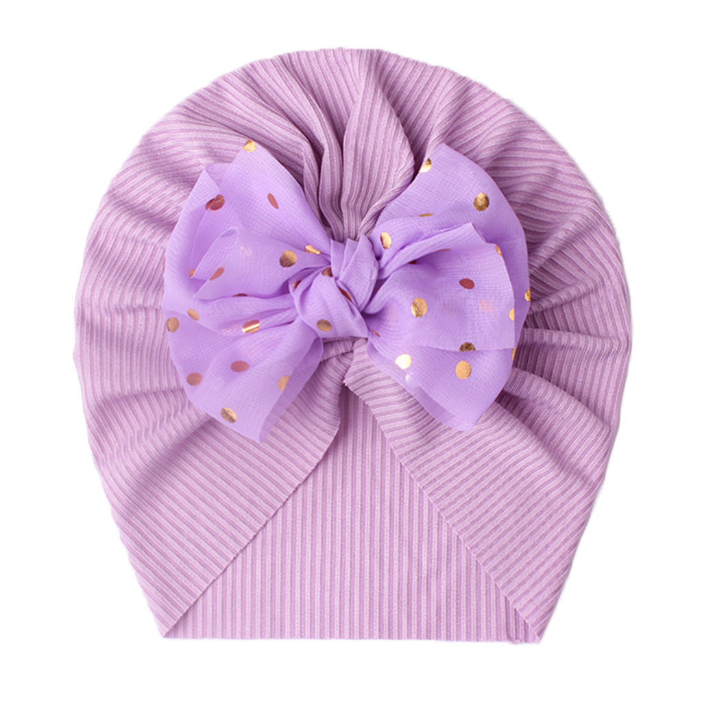 Newborn Cute Bow Turban Cap