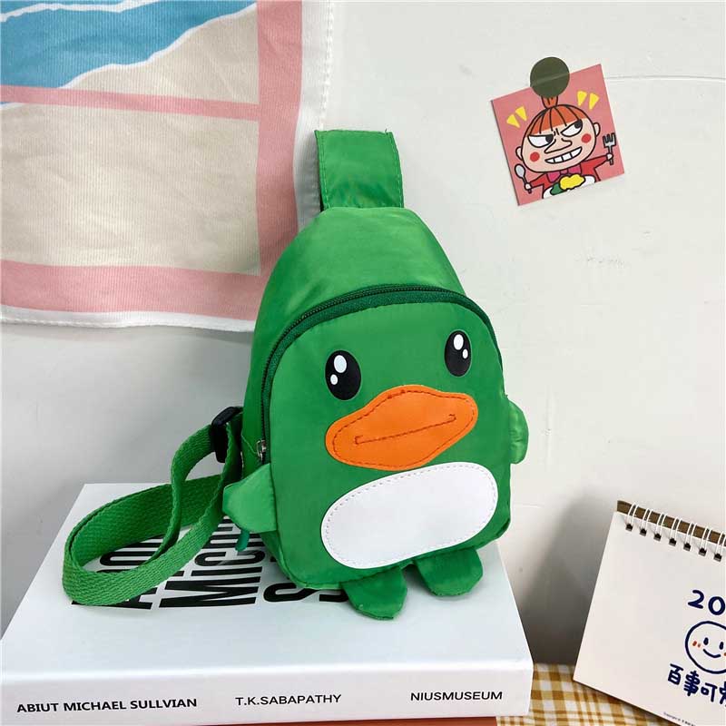 Kids Unisex Cute Cartoon Nylon Chest Bag