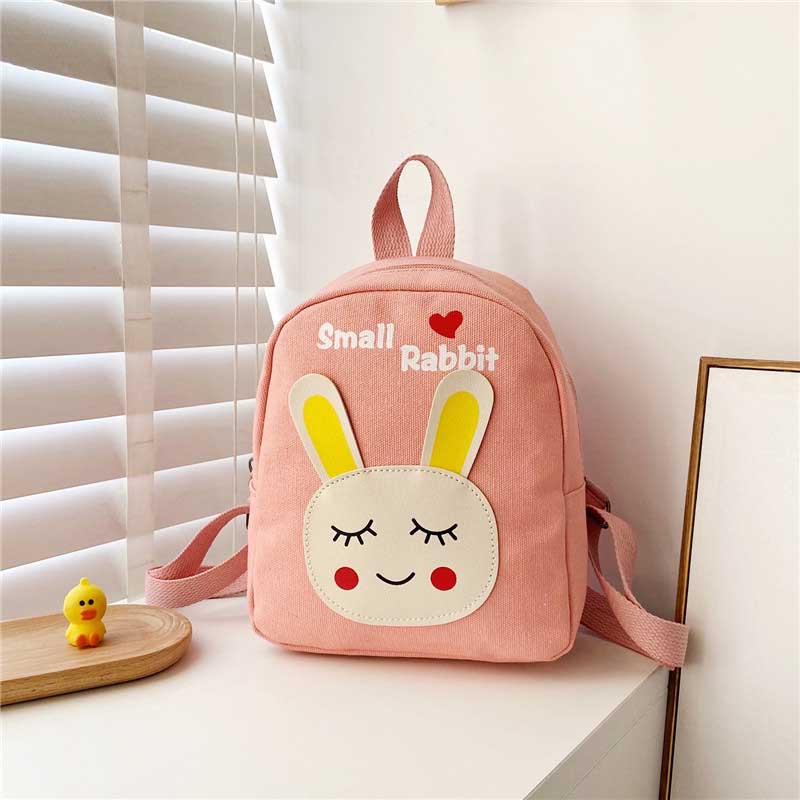 Kids Unisex Cute Cartoon Canvas School Bags