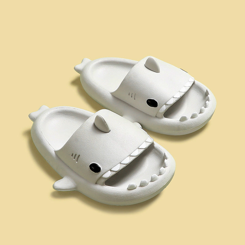 Kids Fashion Three-Dimensional Shark Non-Slip Soft Bottom Slippers