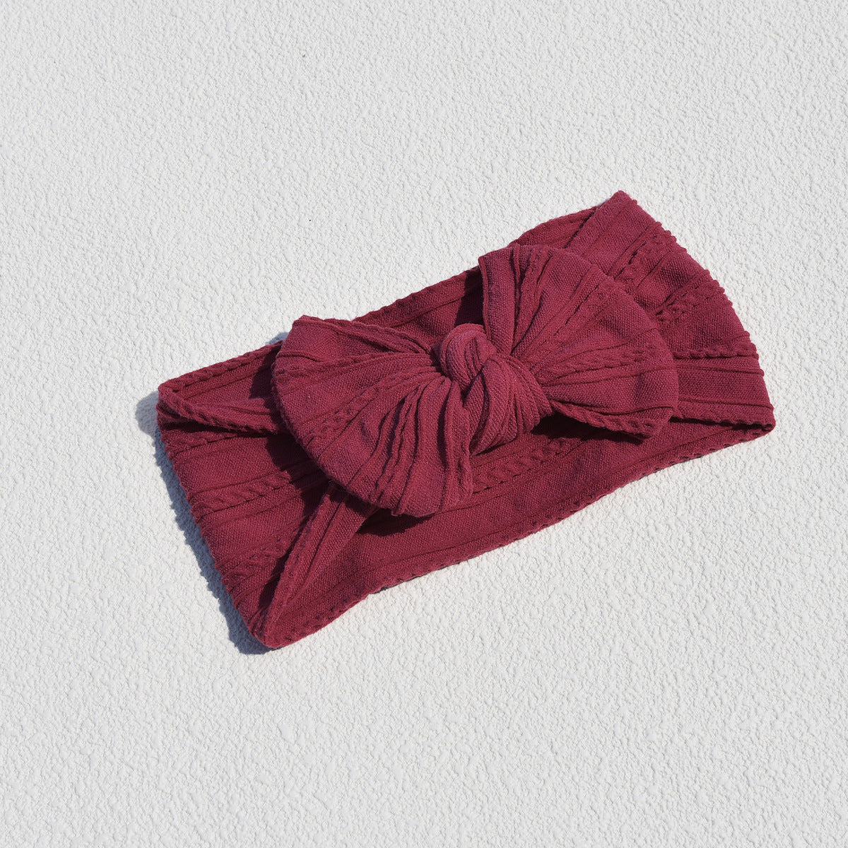 Baby Cute Solid Color Bow Hair Band