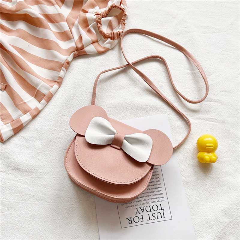 Kids Cute Bow Crossbody Bag