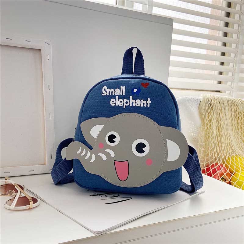 Kids Unisex Cute Cartoon Canvas School Bags