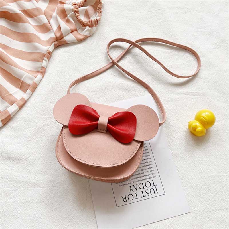 Kids Cute Bow Crossbody Bag
