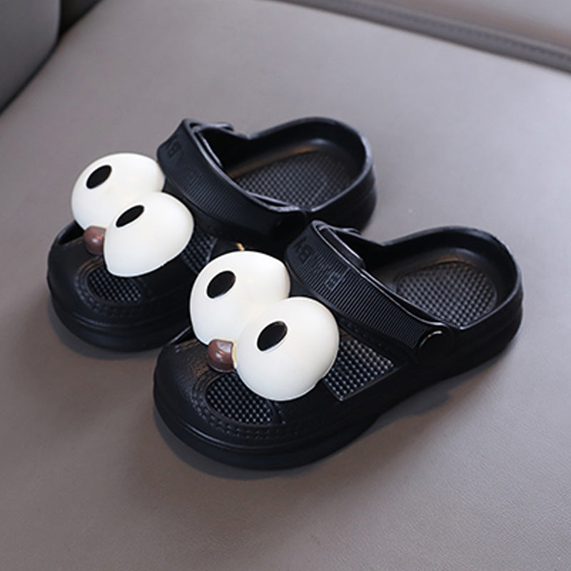 Kids Boys Girls Casual Cute Cartoon Flat Slippers