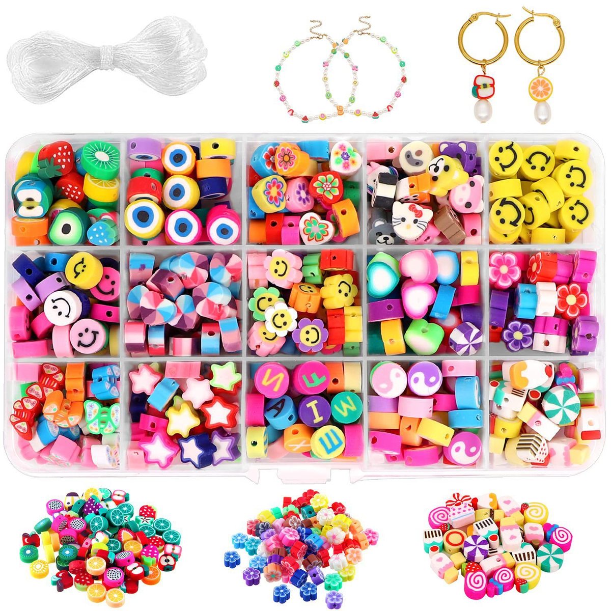 Children'S Diy Handmade Beaded Necklace Jewelry Accessories Set