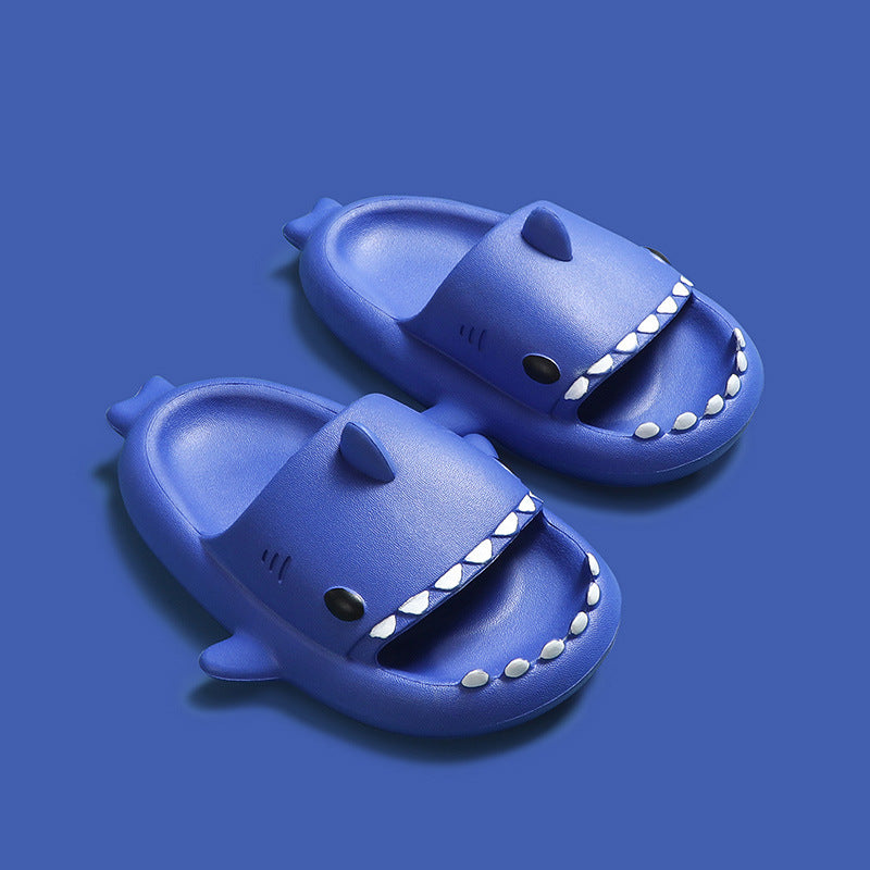 Kids Fashion Three-Dimensional Shark Non-Slip Soft Bottom Slippers