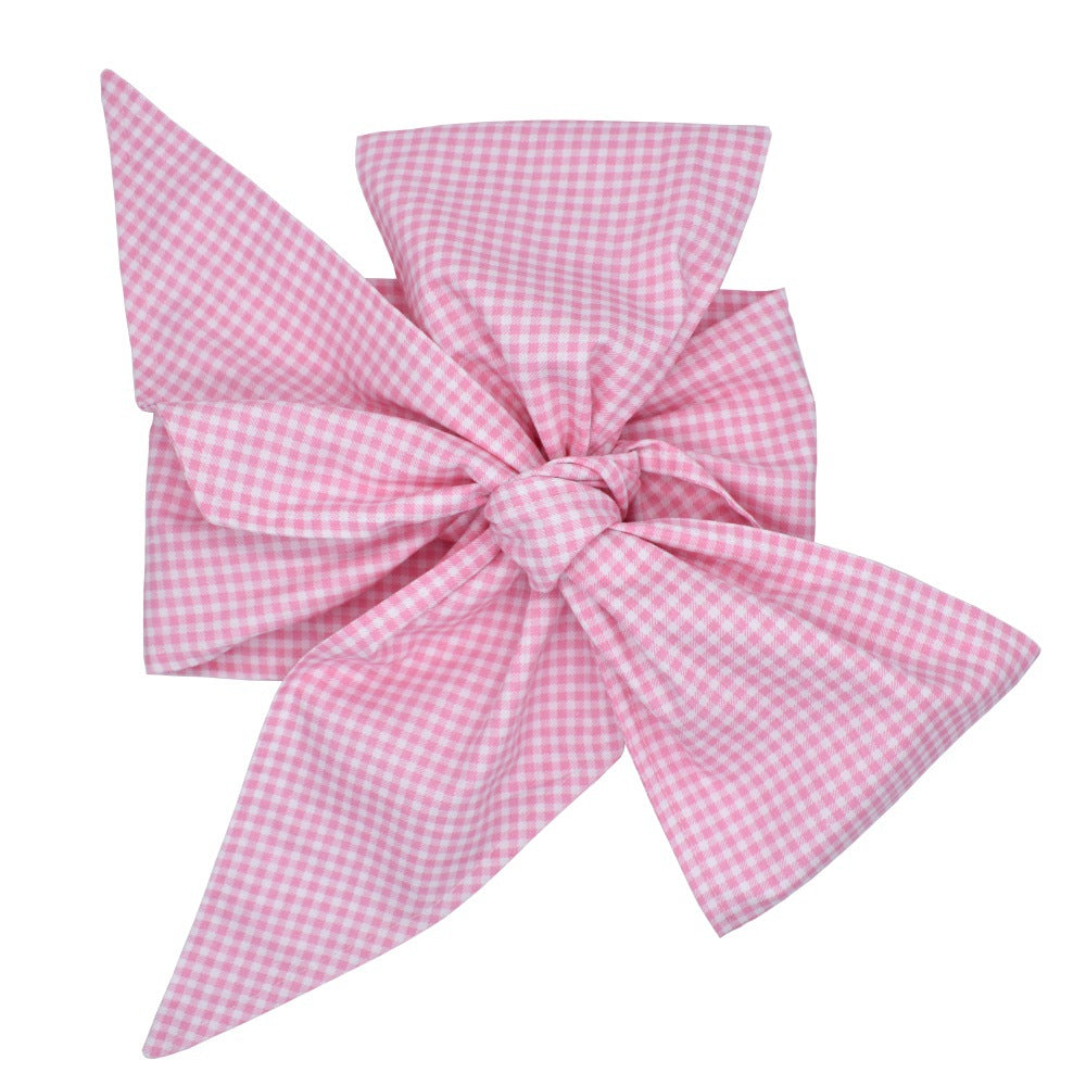Newborn Swaddling Towel Bow Decorative Belt