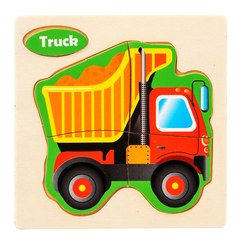 3d Wooden Children'S Jigsaw Puzzle Wooden Children'S Educational Toys